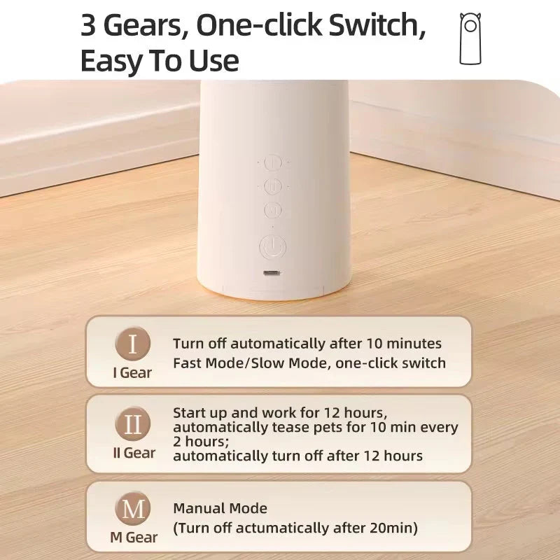 Automatic Cat Toy โ Interactive Smart LED Laser